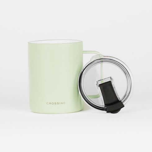 Crossing Neo Insulated S/S Ceramic Mug W Handle And Lid 420ml
